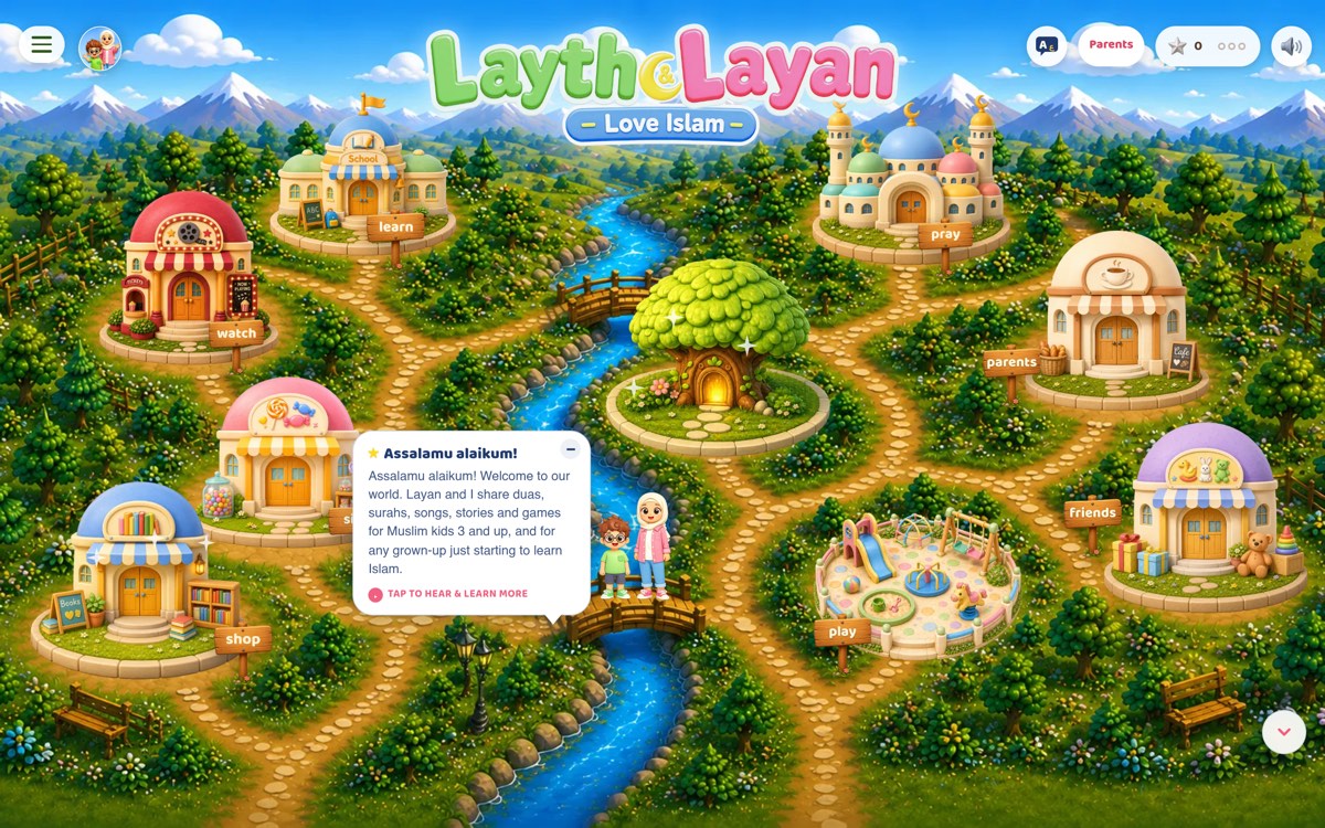 Layth and Layan Love Islam kids learning world preview